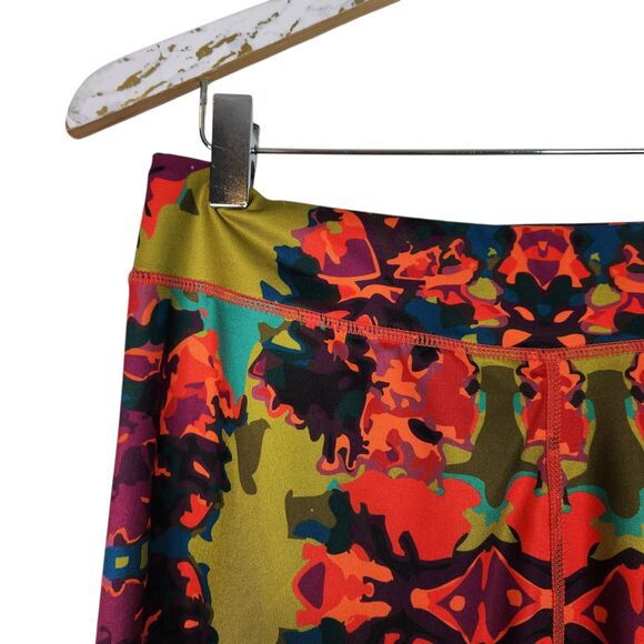 NEVE Leggings Womens Medium Multicolor Abstract Floral Activewear Yoga Pants M - Picture 4 of 10